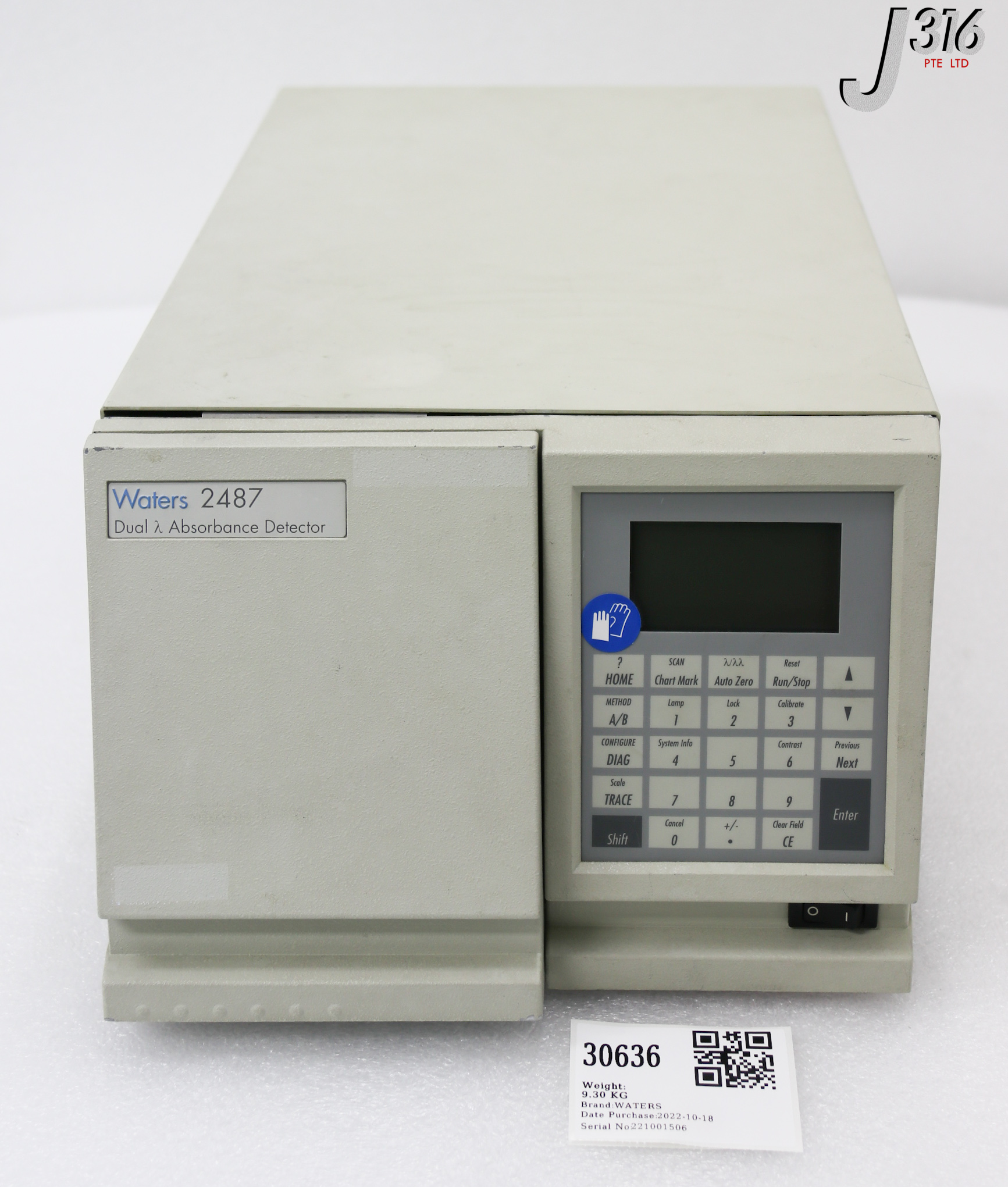 Waters Hplc Dual Wavelength Absorbance Detector Wat